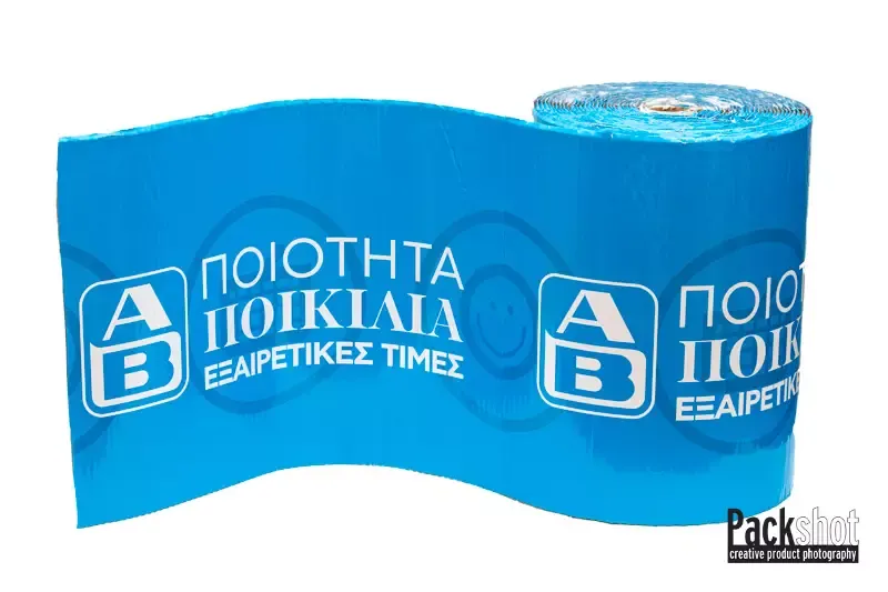 Φωτογράφιση χάρτινο banner μετώπης, AB Super Market, no 122